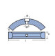 Collar For Propellers - original part number: 3858399 - 23974203 - 10mm-0.39" Dia. - 00728 - Tecnoseal
